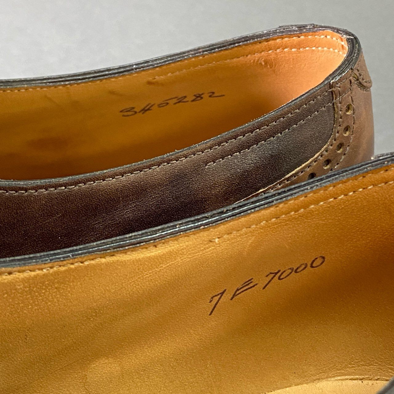 3a17 JOHN LOBB ジョンロブ BRAKLEY ブラックリー PARISAIN BROEN 外バネ メダリオン ドレスシューズ 7E ブラウン レザー LAST7000 英国製