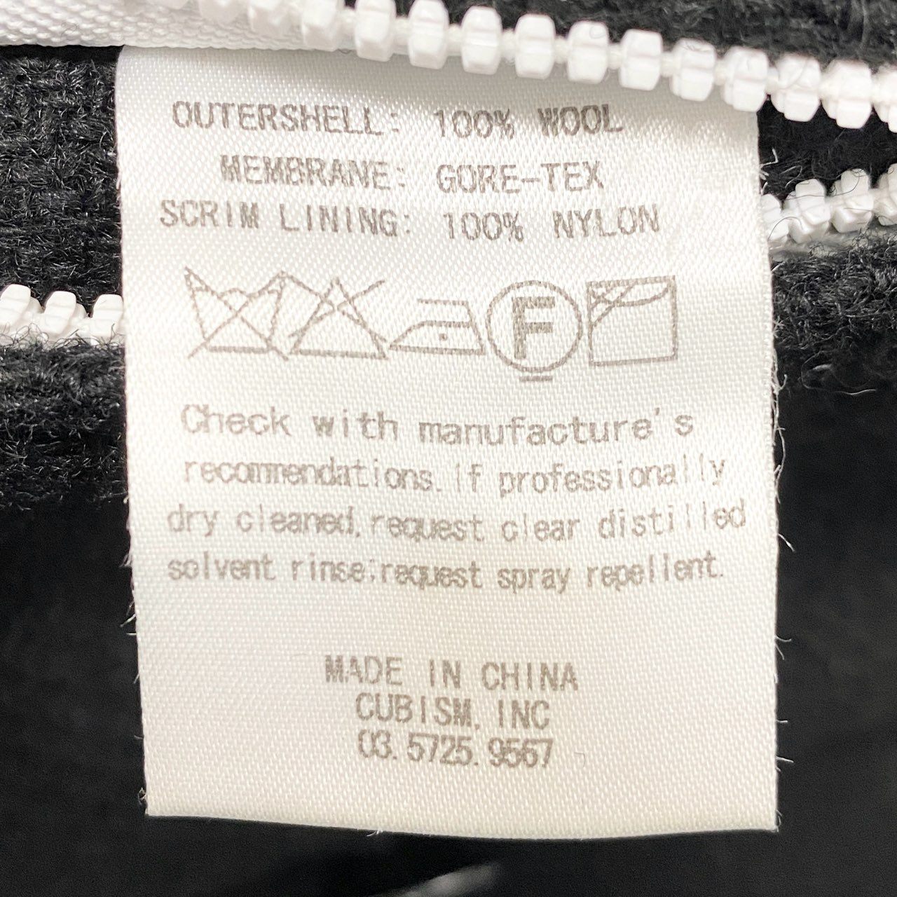 73j28 visvim. ヴィズヴィム 大きいサイズ Harris Tweed ハリスツイード 1LIEUTENANT COAT 3L Pコート ピーコート  GORE-TEX  XL ブラック ウールo07t