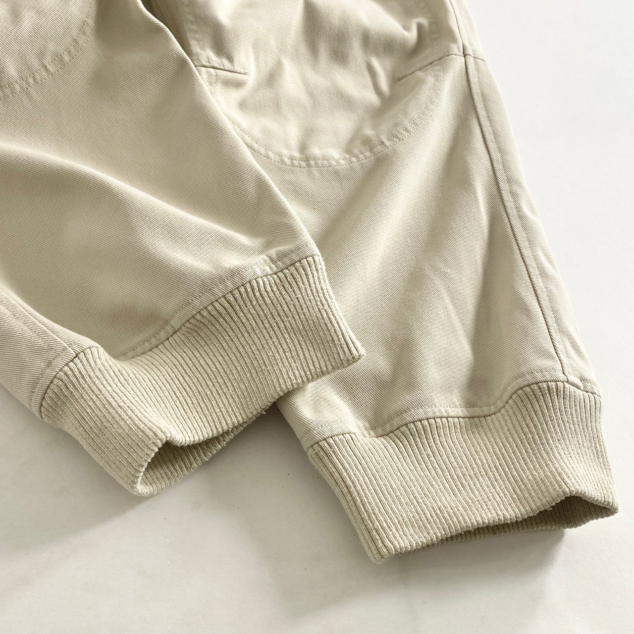 21h7 SOUMO ソウモ 日本製 FLIGHT PANTS フライトパンツ ボトムス 裾リブ 14-SP-001 01 ベージュ