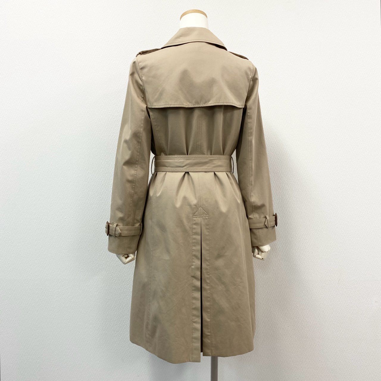 63i12 MACKINTOSH PHILOSOPHY マッキントッシュ フィロソフィー ベルテッド トレンチコート ライナー付き H5A02-601-40 40 ベージュ コットン レディースk02i