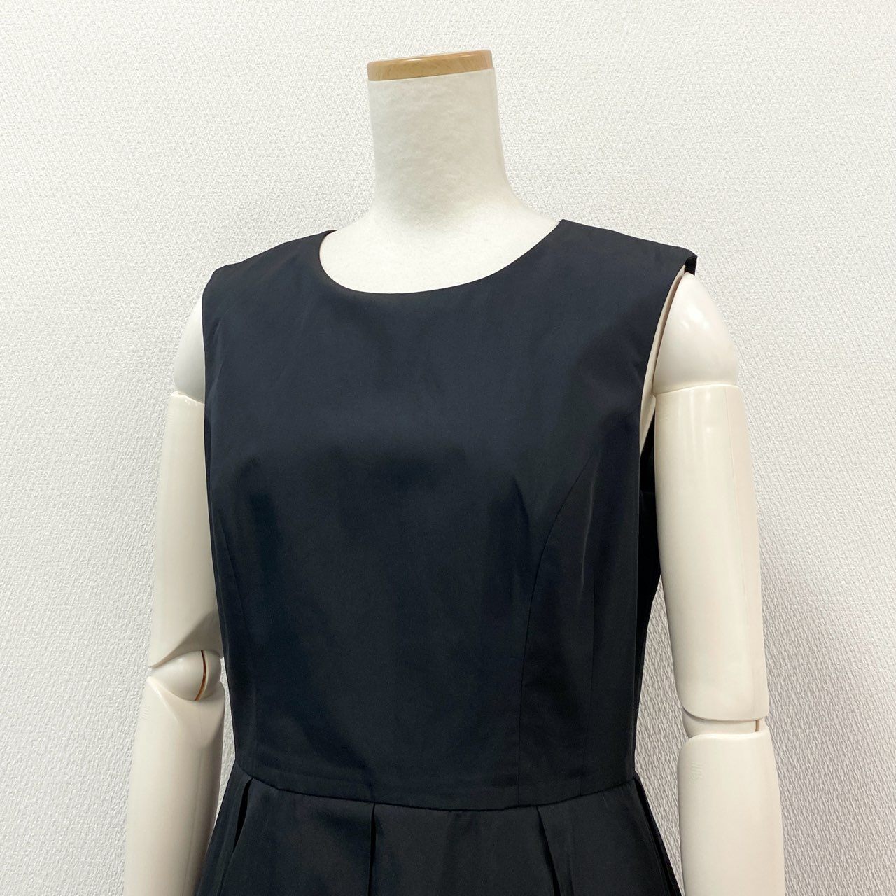 60f20 Rene basic ルネ ベーシック Dress Emma ドレス エマ ワンピース 5416130 38 ブラック ノースリーブ レース 日本製