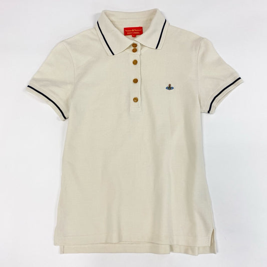 4c28 Vivienne Westwood RED LABEL ヴィヴィアンウエストウッド レッドレーベル 356-01-34002 L アイボリー 綿100%