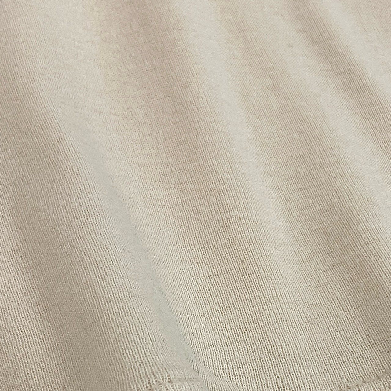 59j6 MaisonMargiela メゾンマルジェラ 半袖Tシャツ プリントカットソー クルーネック メンズ 紳士服 トップス ライトベージュu02t