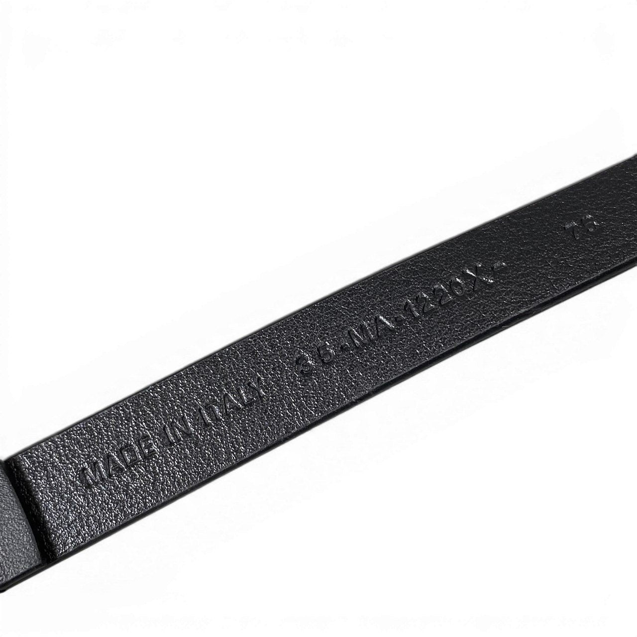 d16 Christian Dior クリスチャンディオール CDロゴバックル ダブルストラップ ベルト レザーベルト サイズフリー ブラック レザー レディースk02i