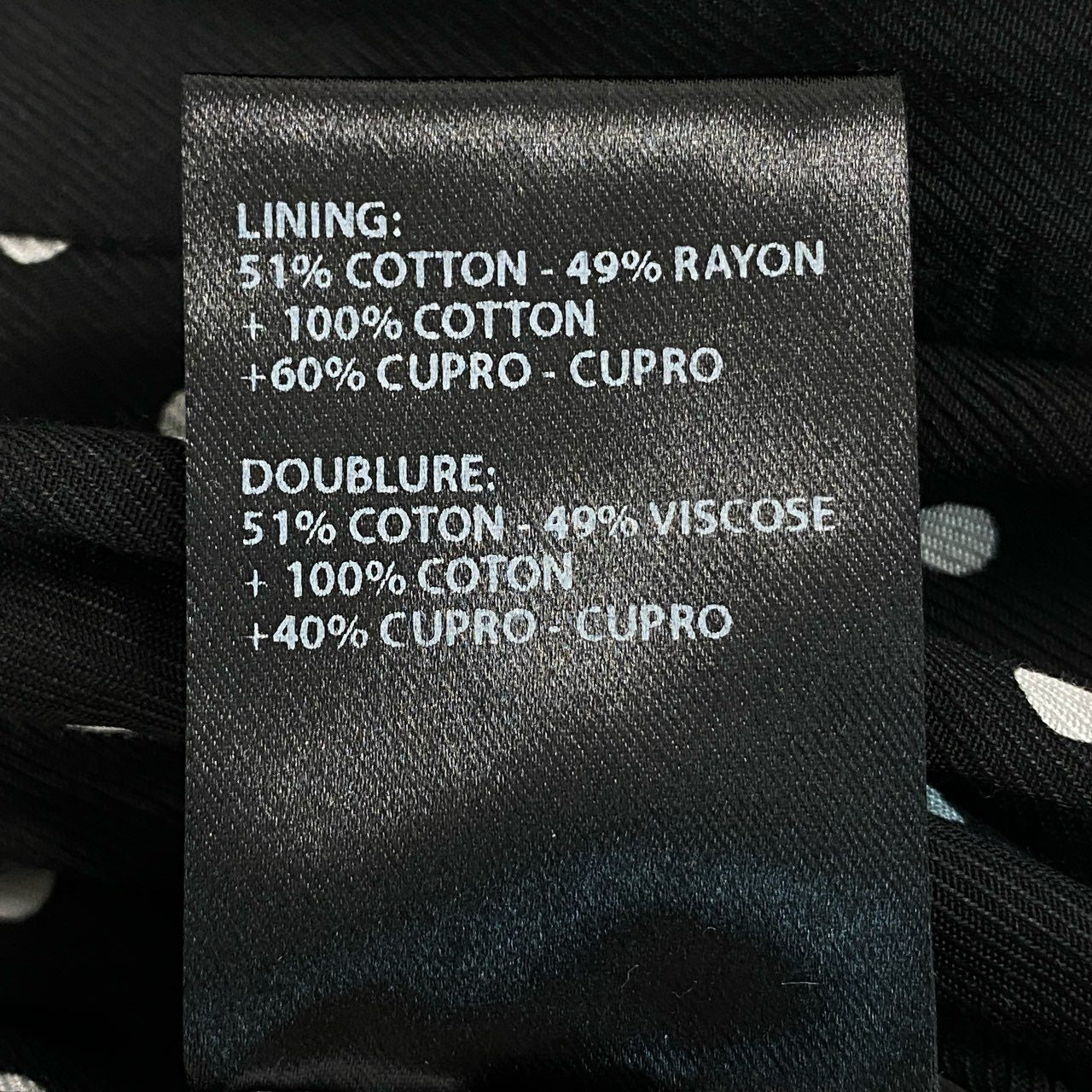 45b27 HAIDER ACKERMANN ハイダーアッカーマン 解体再構築 ジップアップブルゾン ジャケット 異素材切替 サイズM ブラック ドット コットン レディース