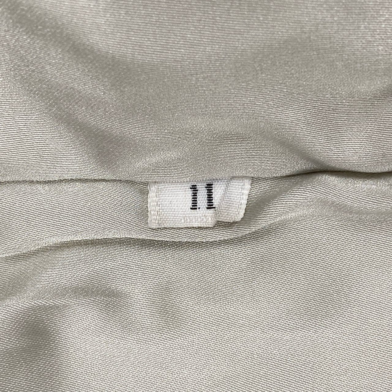 37L10 サファイアミンク ロングコート サイズ11号 シルバーグレー 本毛皮 MINK FUR ポケット有t18r