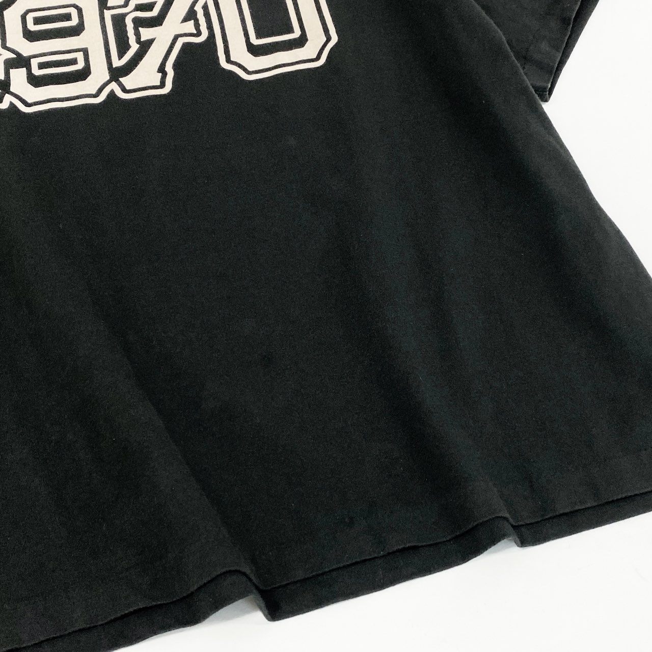 29d11 KENZO ケンゾー 22AW Varsity Boxy T-Shirt バーシティ ボクシー Tシャツ カットソー 半袖 FC65TS4274SC Mサイズ ブラック コットン