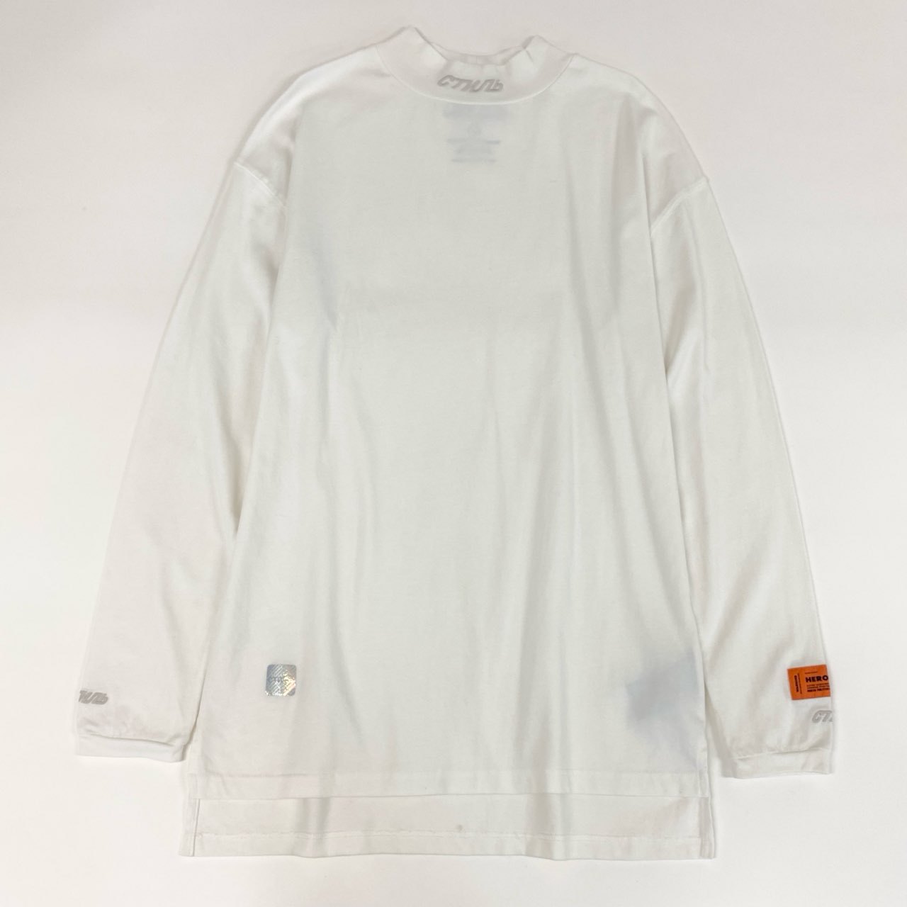 HERON PRESTON　激レア　刺繍×袖プリント　ロングスリーブTシャツ　M HERON PRESTON ヘロンプレストン TRIBAL WIZARD L/S Tee ロング