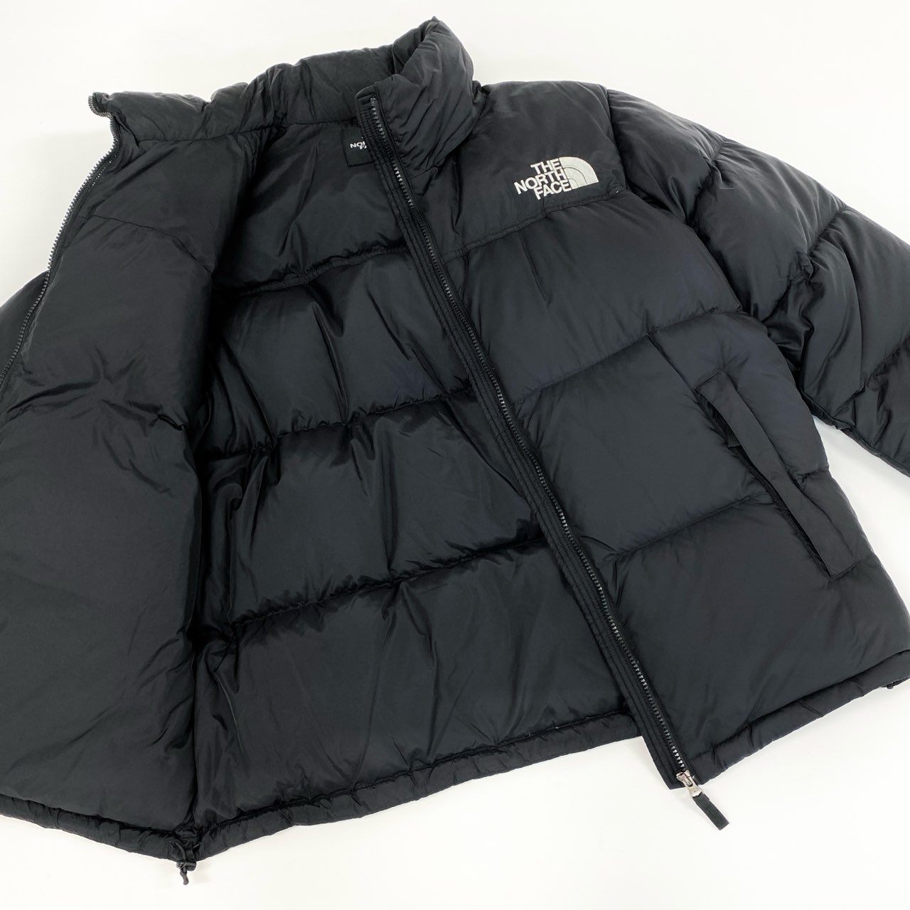 73F26 THE NORTH FACE ザノースフェイス Nuptse Jacket ヌプシ ダウンジャケット アウター 大きいサイズ ND92234 XLサイズ ブラック ナイロン メンズ