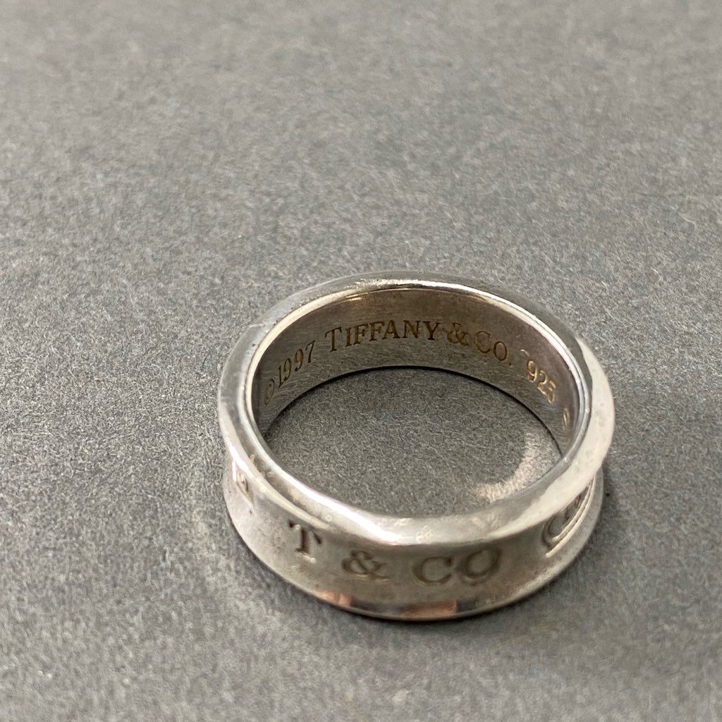 8d12 TIFFANY&Co. ティファニー 1837 MEDIUM RING リング 指輪 14号 シルバー 925 アクセサリー ジュエリー SILVER