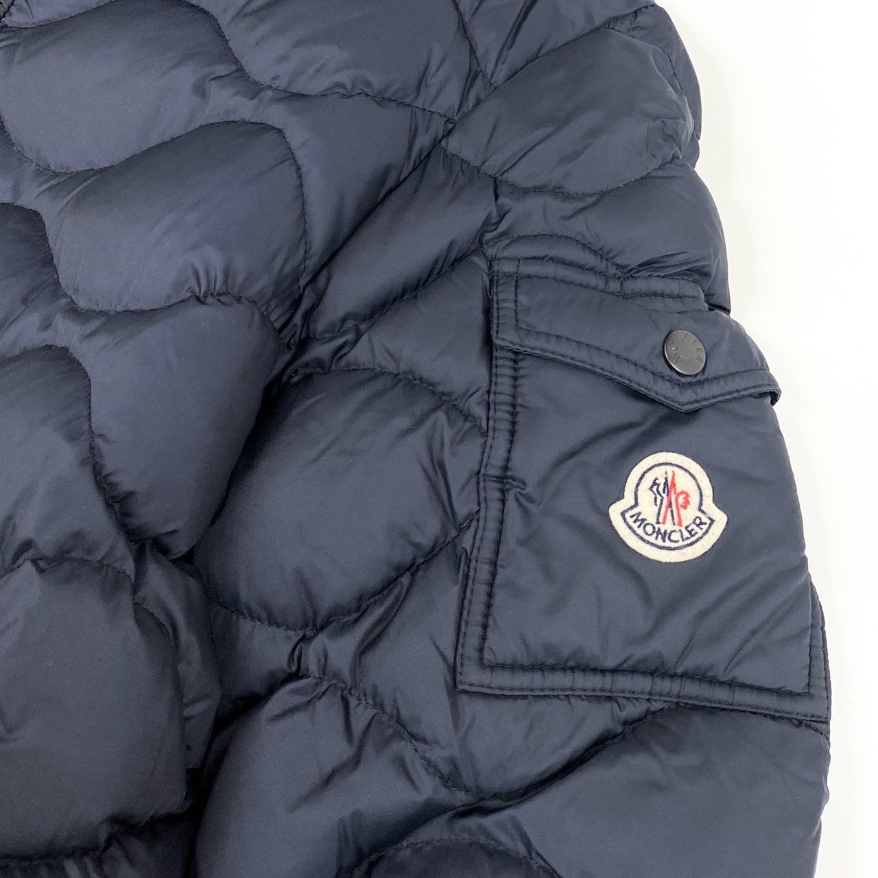 54d8 MONCLER モンクレール MORANDIERES モランデレス ダウンジャケット キルティング C20914131805 3 ネイビー
