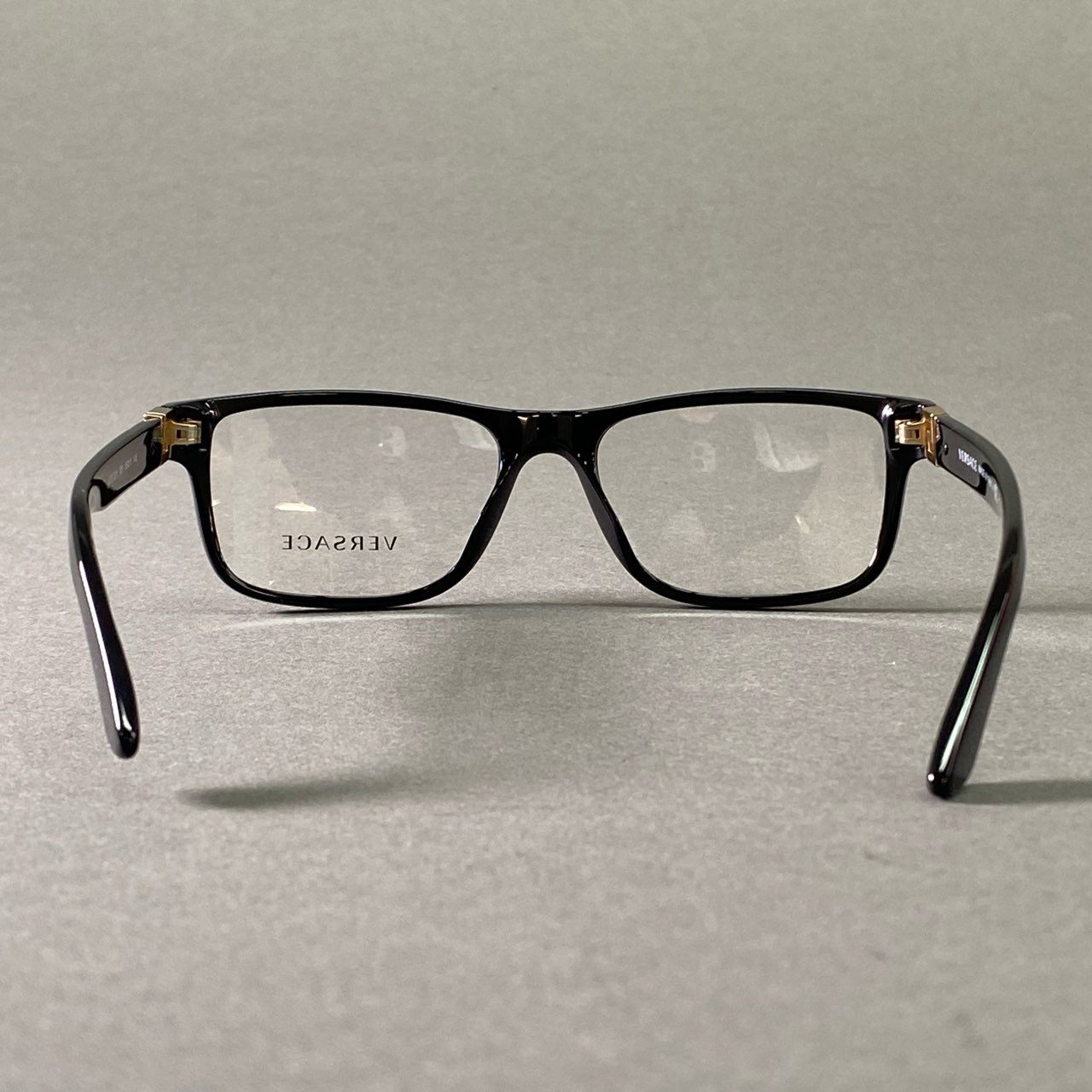 a17 VERSACE ヴェルサーチ アイウェア 眼鏡 MOD.3211 55□17 ブラック イタリア製 サングラス