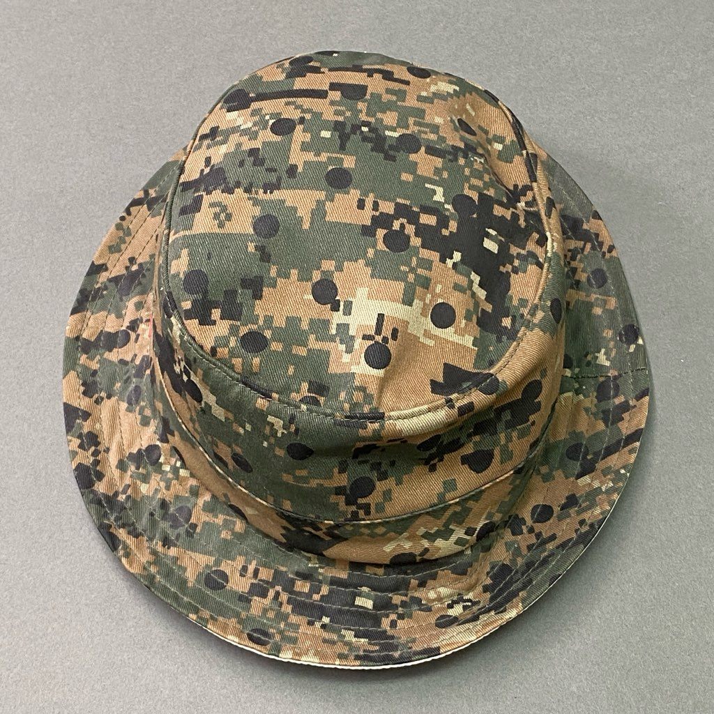 d7 Supreme シュプリーム COMME des GARCONS コムデギャルソン SHIRT 13SS Crusher Hat デジカモドット クルーザーハット S/M カーキ