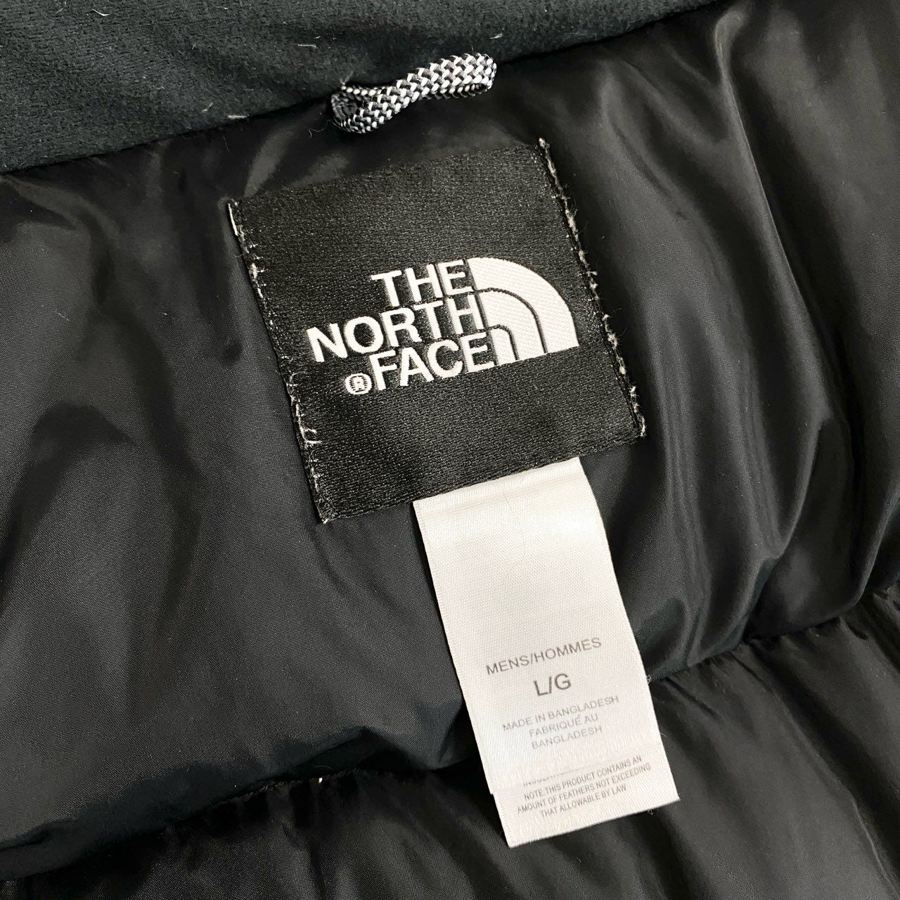 33G23 SWAGGER x THE NORTH FACE スワッガー ノースフェイス マクマードパーカー ダウンジャケット ND1450N Lサイズ ブラック ナイロン メンズ