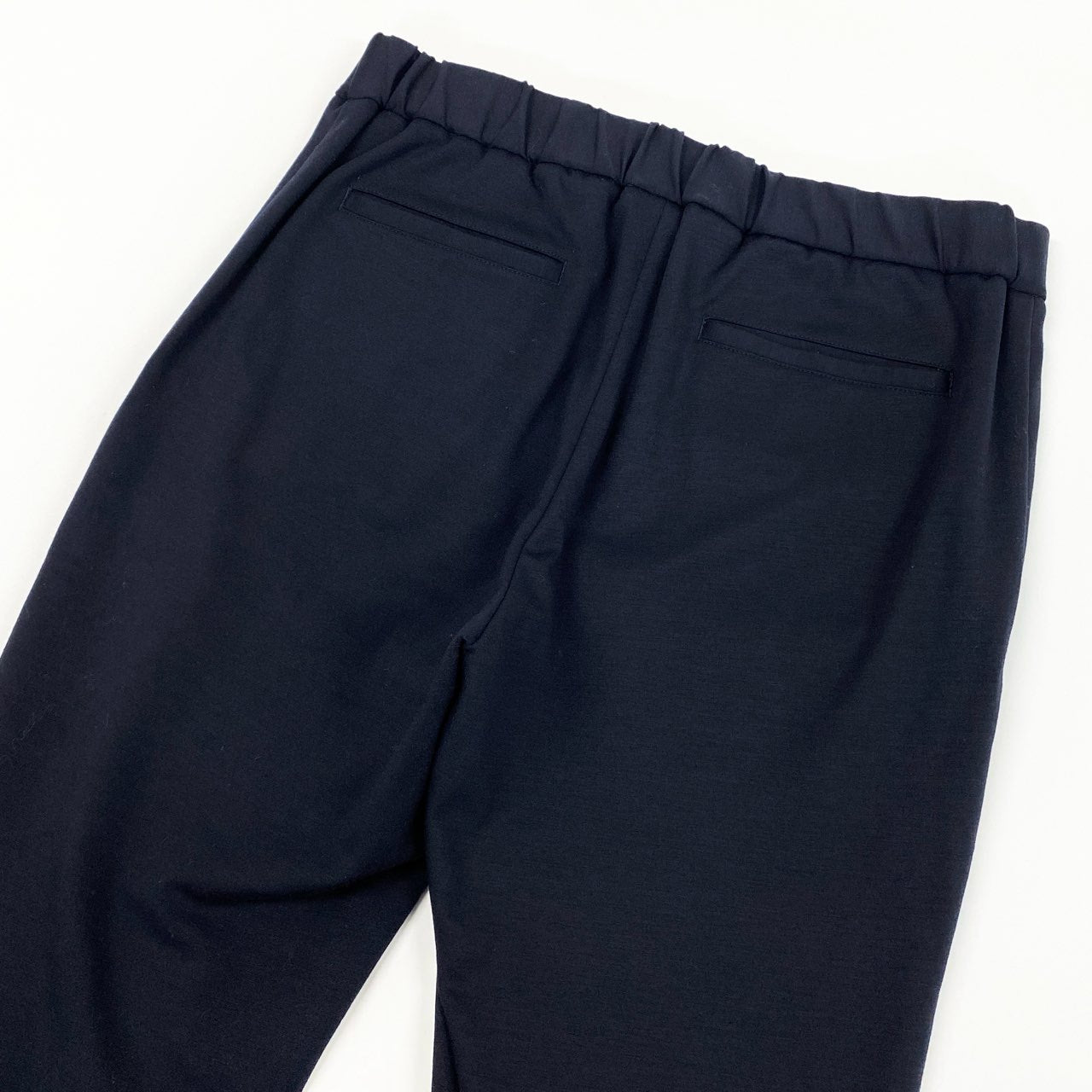 76a14 《美品》 Loro Piana ロロピアーナ Leisure City Straight Pants ウールパンツ FAL3057 52 ネイビー イタリア製