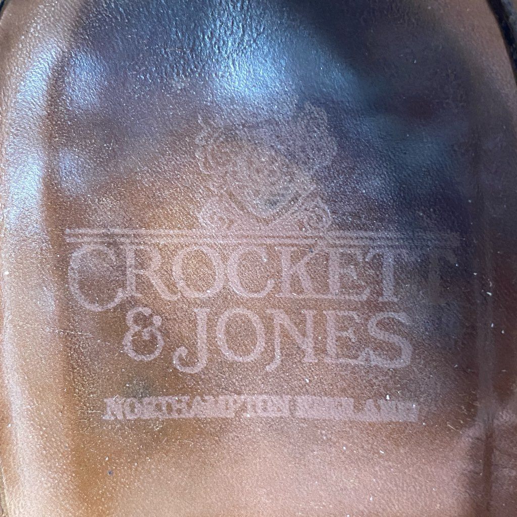 1f2 CROCKETT&JONES クロケットアンドジョーンズ CAVENDISH2 キャベンディッシュ タッセルローファー 8E ブラウン レザー シューズ イングランド製