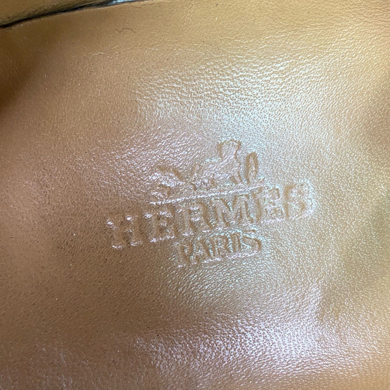 6b14 HERMES エルメス クイック Hロゴ レザースニーカー 42 ホワイト Leather シューズ イタリア製