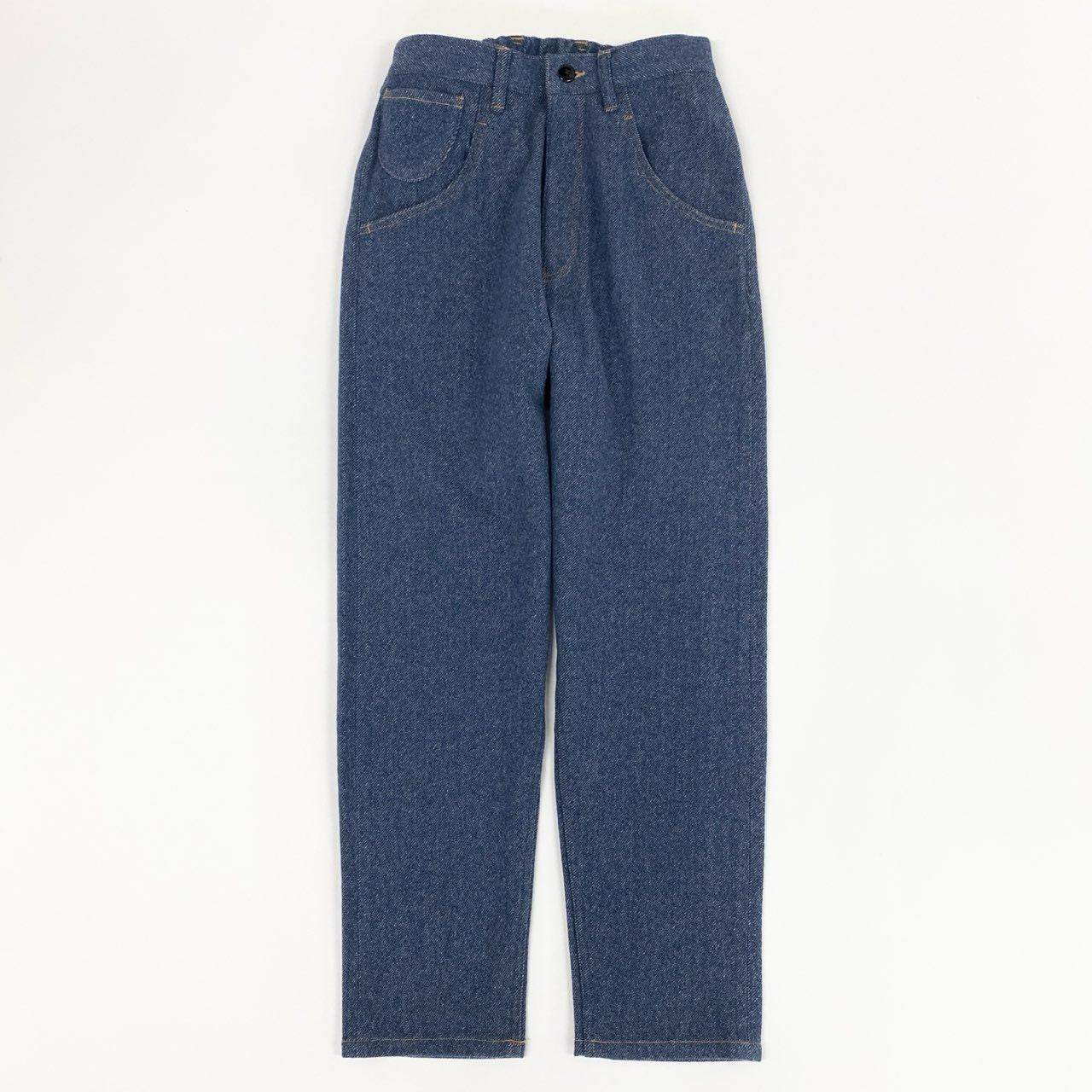 21k21 URU ウル 日本製 WOOL DENIM 5 POCKET PANTS ウールデニムパンツ ボトムス 20FWD02 1 ブルー
