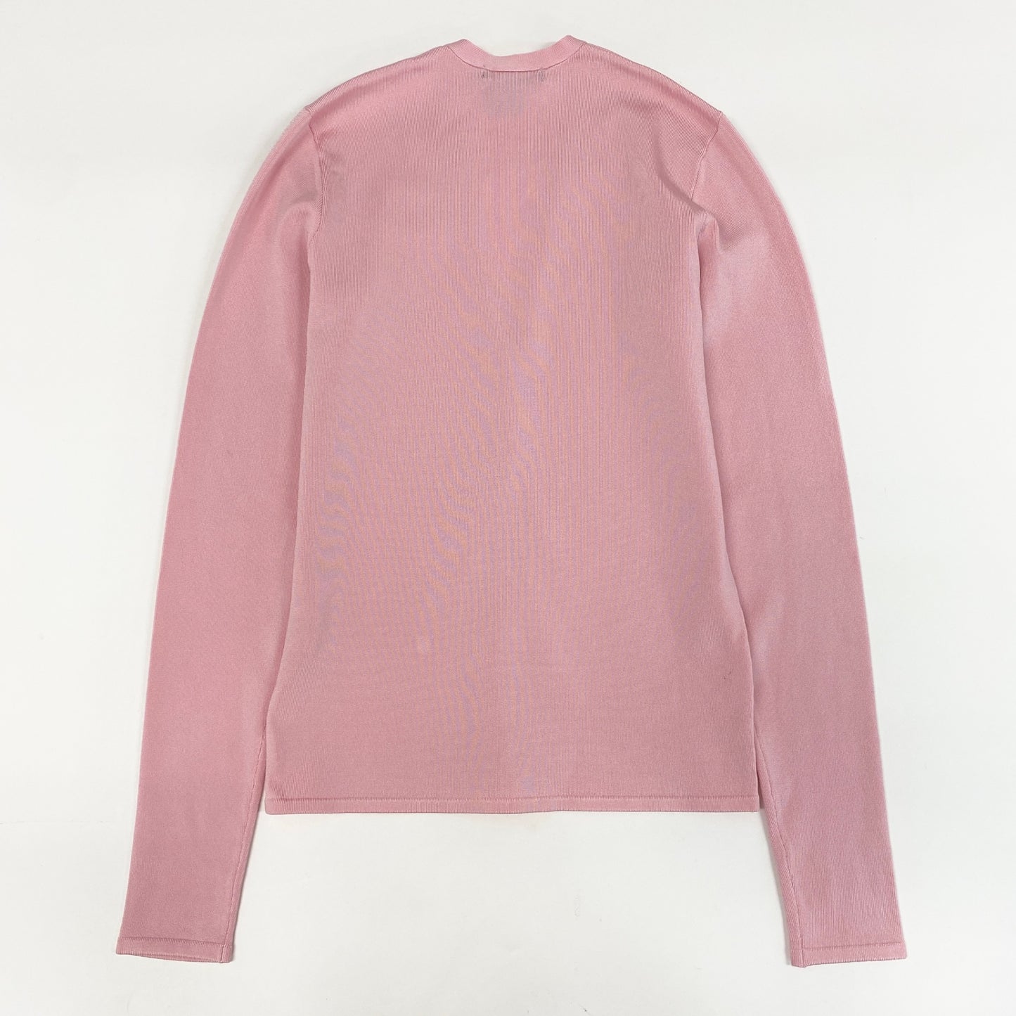 56h1《美品》 RALPH LAUREN GOLF ラルフローレン ゴルフ ロゴ刺繍 ストレッチカーディガン M ピンク シルバーボタン Vintage ヴィンテージt18r