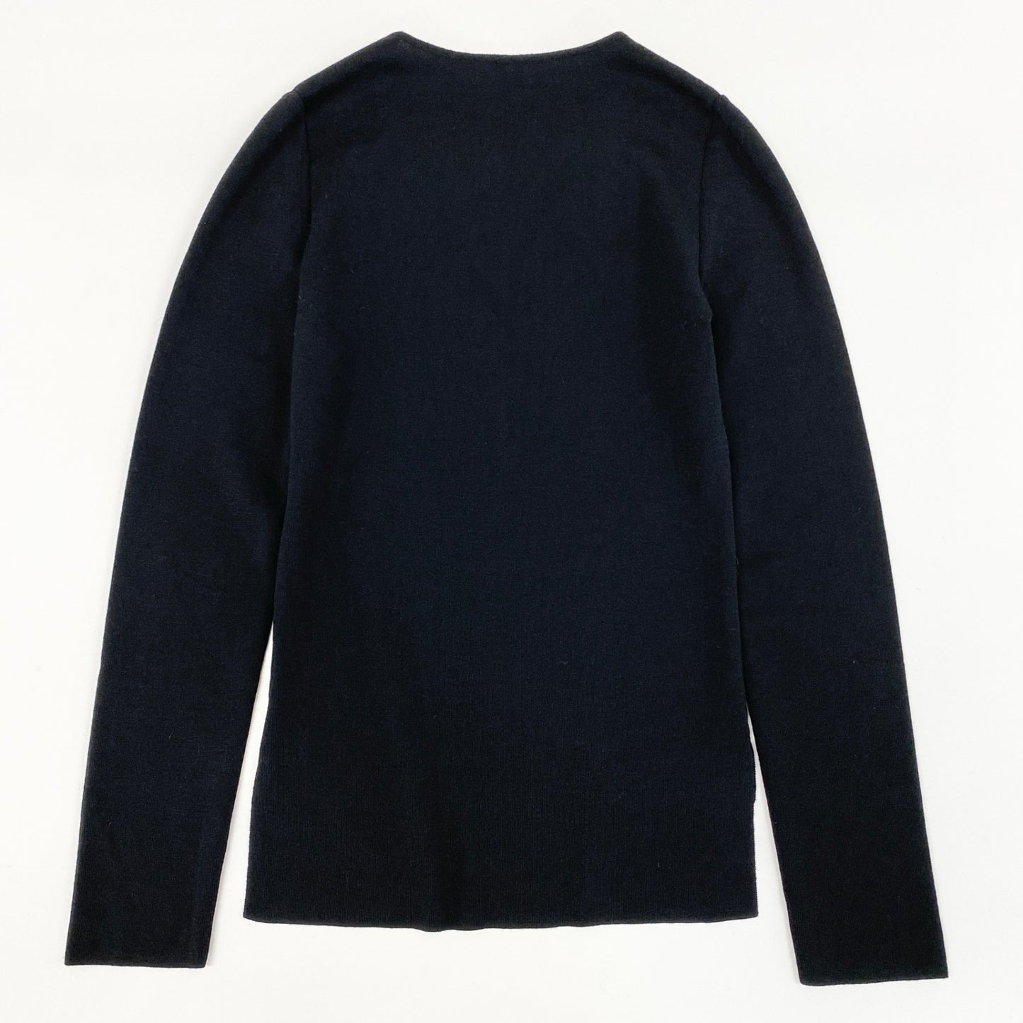 56h1 FOXEY フォクシー セーター エレガンス Vネックニット ウールニット 長袖ニット レディース 女性用 33506 38 ブラック 毛100%u02t