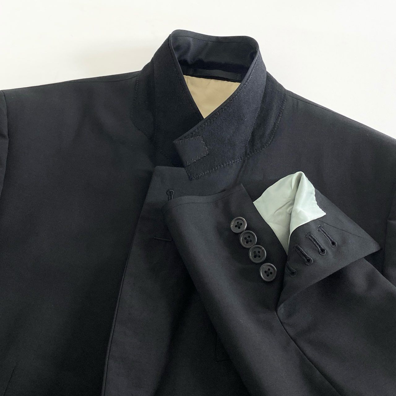 25h9 Paul Smith ポールスミス スーツ セットアップ L ブラック ビジネス フォーマル 紳士服 ブレザー