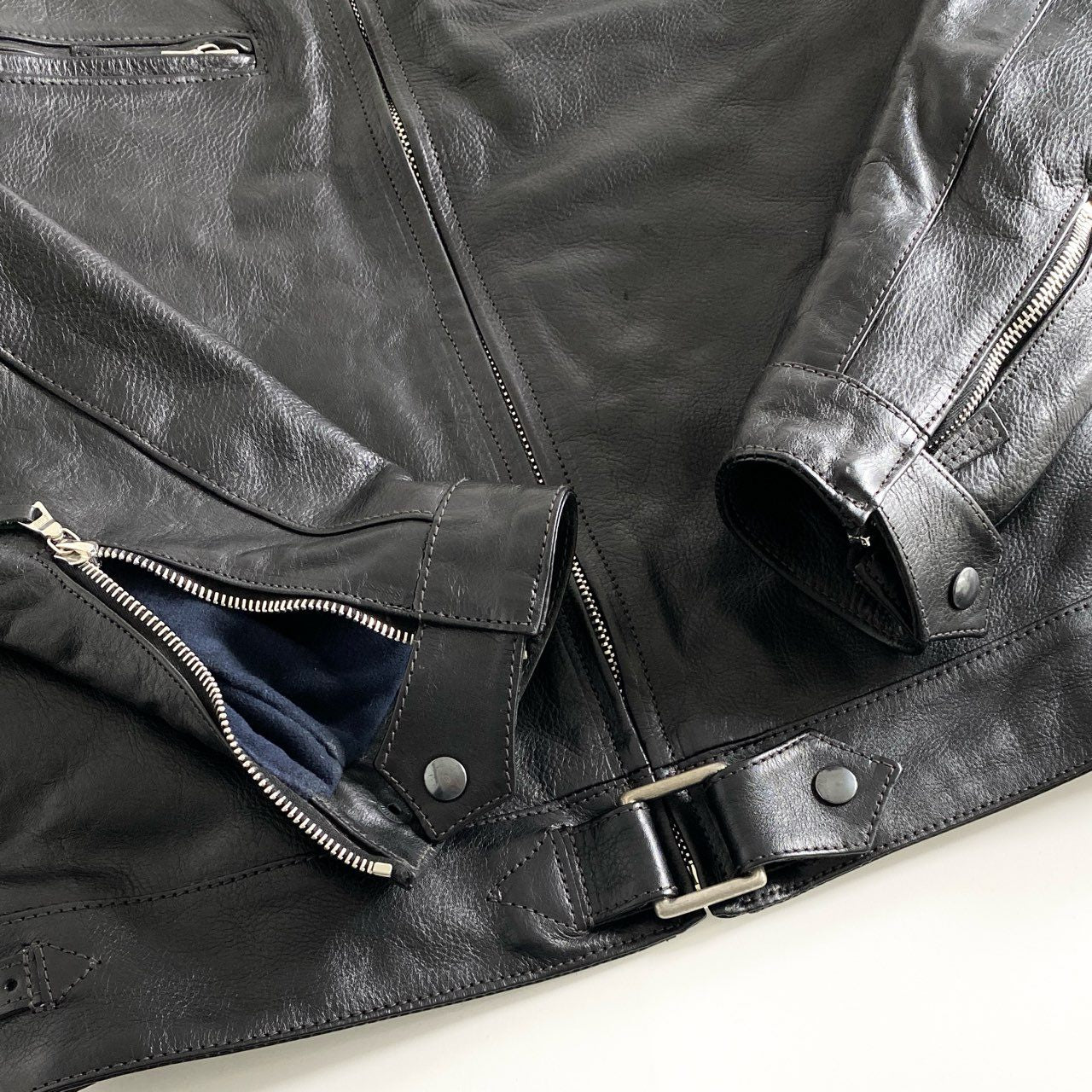 33d12 EASTMAN LEATHER CLOTHING イーストマンレザー OSTMANN オストマン ドイツ空軍 フライトジャケット レザージャケット 38 カウハイドレザー