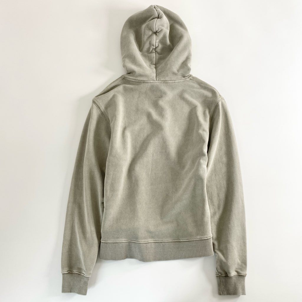 2d10 KITH キス ウォッシュ加工 スウェットパーカー プルオーバーパーカー ロゴプレート KHW2071 XS グレージュ コットン100%