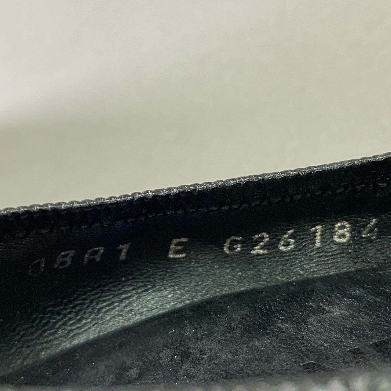 3d14 CHANEL シャネル サイドココマーク ヒールバレエシューズ 36C ブラック クラックレザー パンプス イタリア製