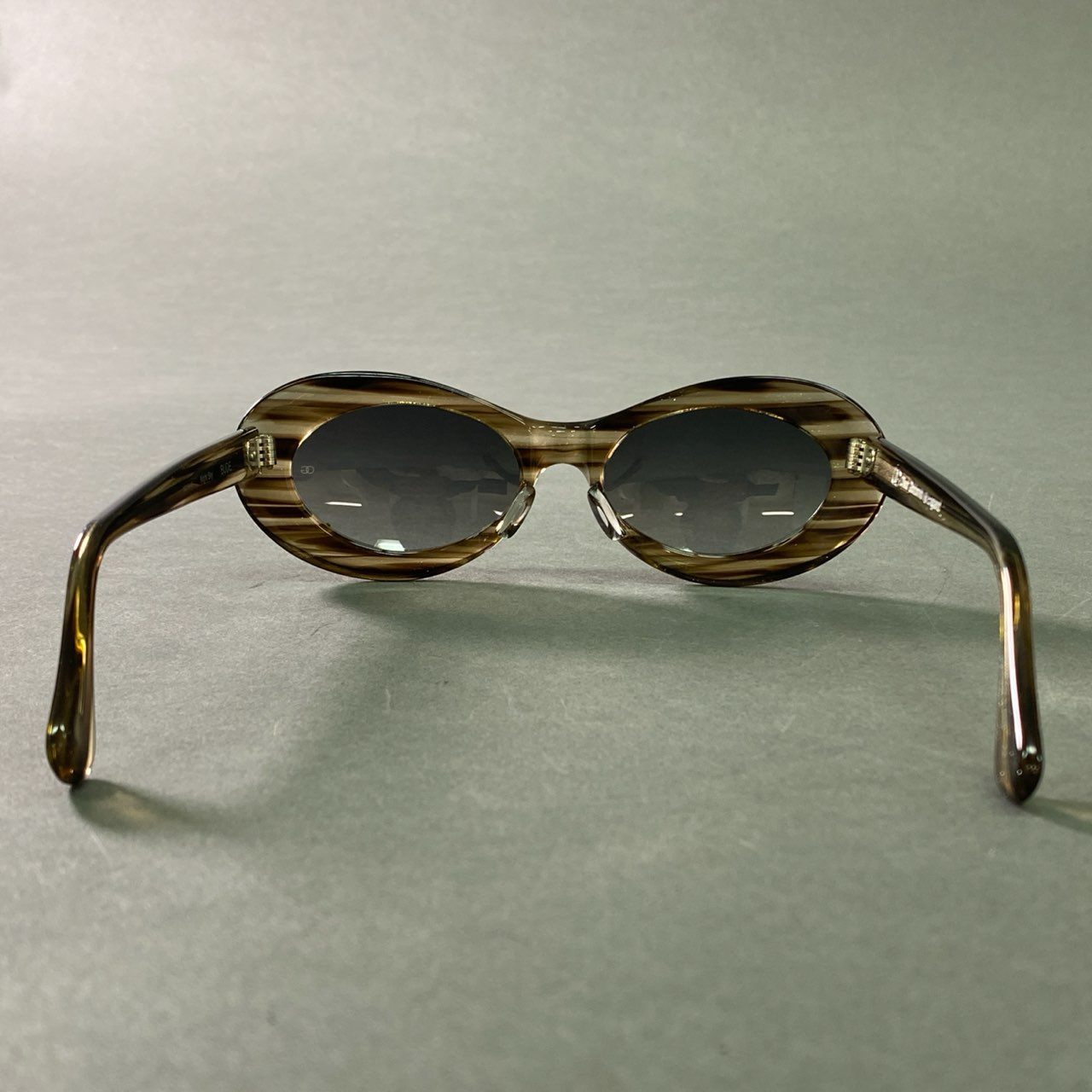 b12 Oliver Goldsmith オリバー ゴールドスミス BUDE Night Sky サングラス 52□18 クリア ブラック Y2K Vintage ヴィンテージ 眼鏡 アイウェア 日本製 ケース付き