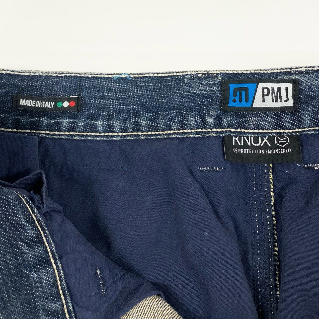 83i29 《美品》PMJ プロモジーンズ バイク デニム パンツ プロテクター付き バイク用デニム 30サイズ インディゴ メンズo07t