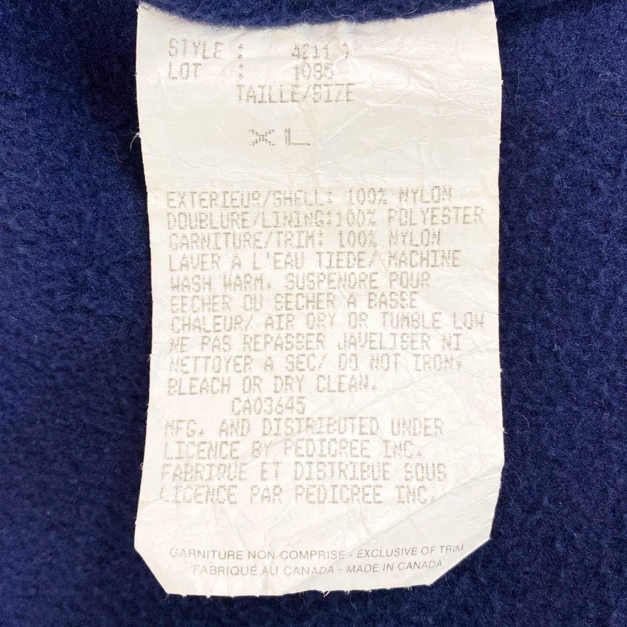 61g23 Patagonia パタゴニア 80s VINTAGE シェルドシンチラジャケット フリースライナー 三角タグ カナダ製 4211 XL グリーン メンズ