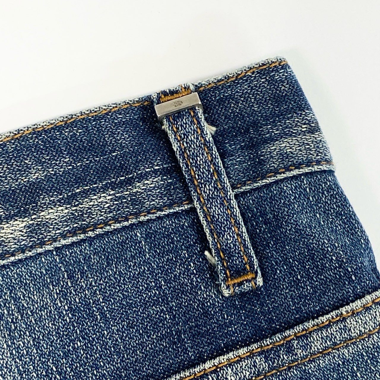 45b27 Dior HOMME ディオール オム エディ期 ダメージ加工 5ポケット デニムパンツ ジーパン 7E3110610197 サイズ31 インディゴブルー コットン100% メンズ