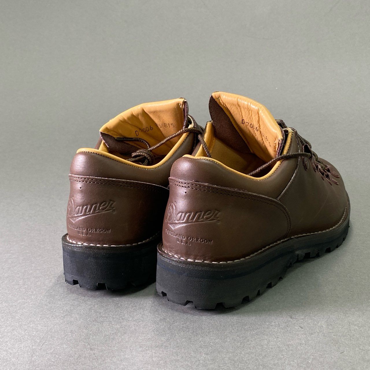 6d22 Danner ダナー マウンテンブーツ D-7006 8 1/2 ブラウン レザー MT. RIDGE LOW CRISTY シューズ アウトドア