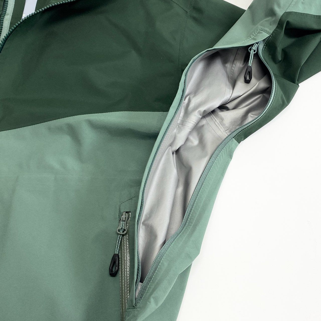 50c23 MAMMUT マムート CONVEY TOUR HS HOODED JACKET ハードシェル L グリーン GORE-TEX 2.5 ゴアテックス アウトドア