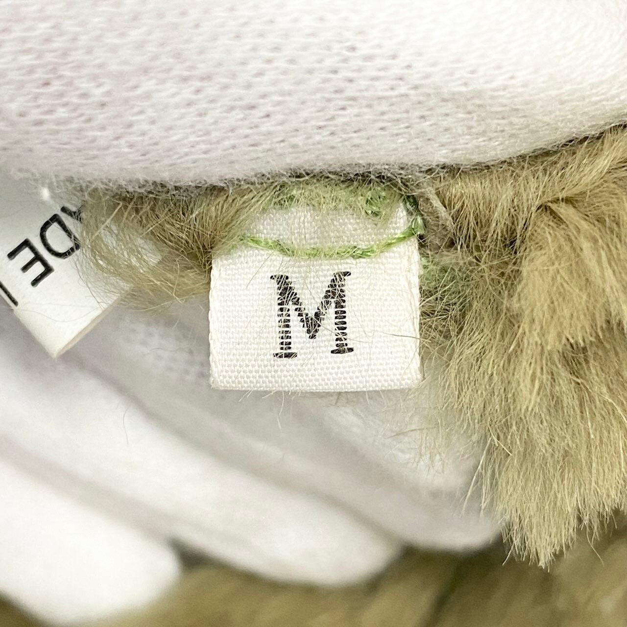 43d2 ビーバーヤーン 毛皮コート 毛皮ジャケット アウター Mサイズ グリーン 毛皮 レディース 女性用k02i