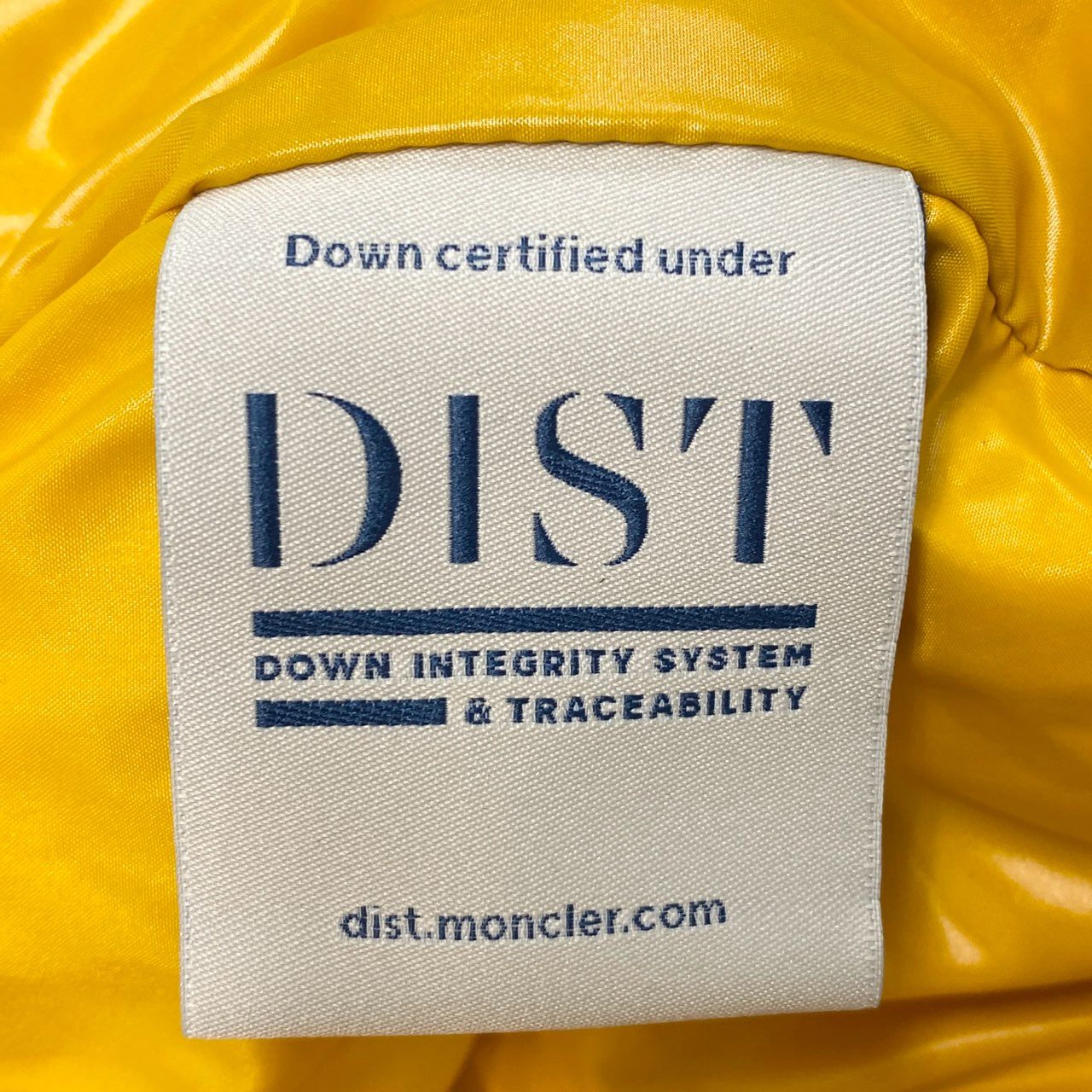73j28 MONCLER モンクレール ジーニアス DERVAUX ダウンジャケット E20914137505 Size 1 ブラック イエロー アウター DOWN JACKET メンズt18r