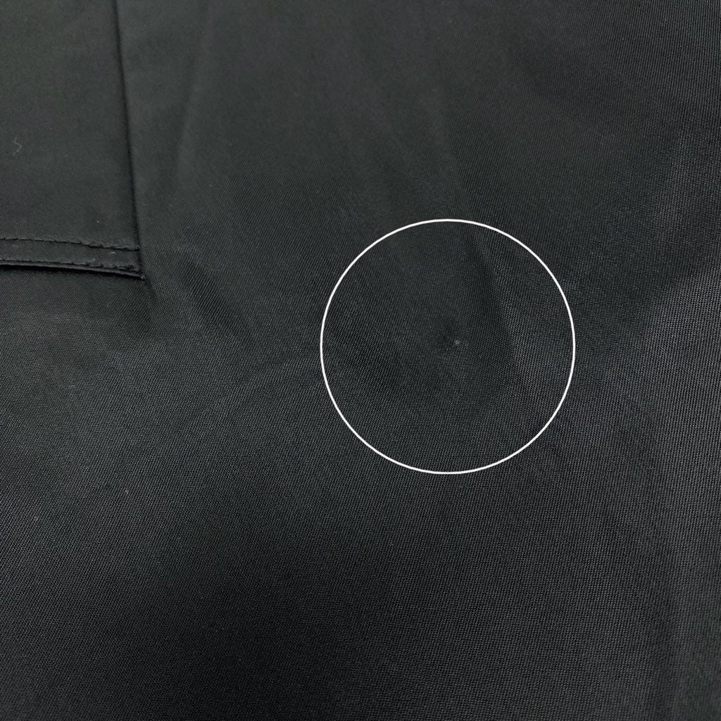 22l28 【美品】ONE GRAVITY ワングラビティ サテンオーバーコート ロングコート リバーシブル 21-234-01-010113 Mサイズ ブラック メンズo07t