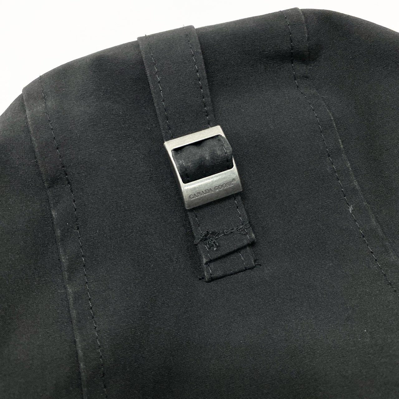 63j9 CANADA GOOSE カナダグース JASPER ジャスパー ダウンジャケット 3438JM XS ブラック コヨーテファー カナダ製 紳士服t18r