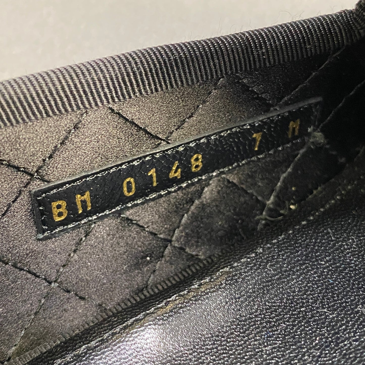 2h9《美品》LOUIS VUITTON ルイヴィトン オートゥイユラインオペラシューズ ローファー LVロゴ ベルベット 7 ブルー メンズu02t