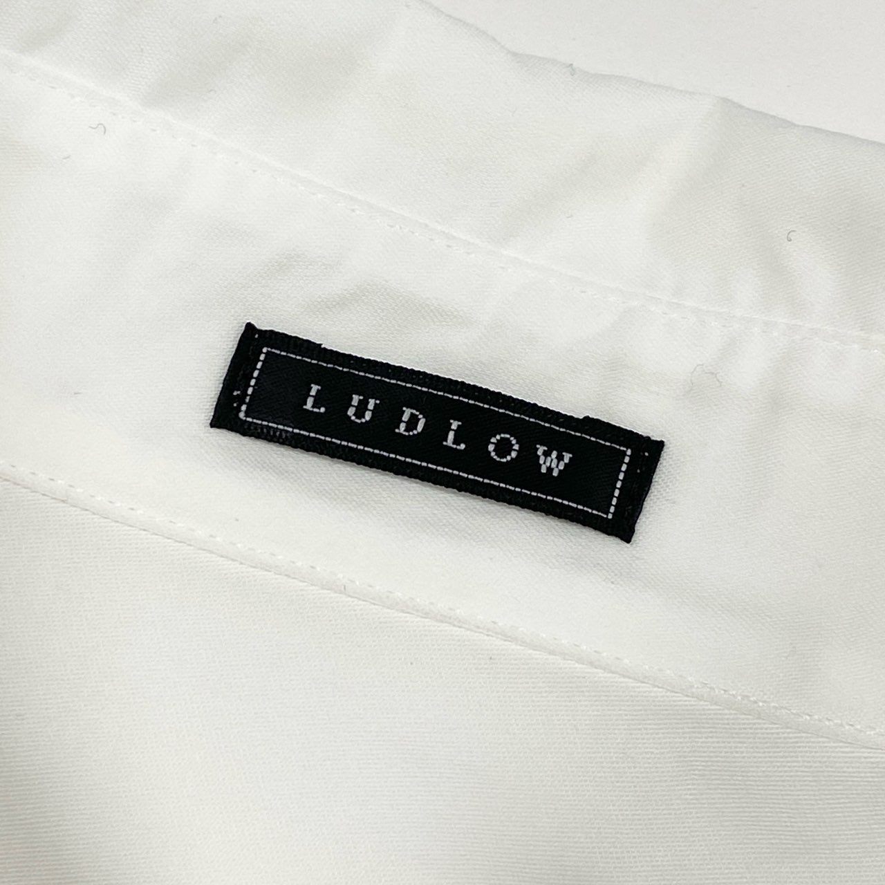 5d2 LUDLOW ラドロー Sweet pea コンシャススリーブ 長袖ブラウス シャツ トップス 21-LD21A008BL Free ホワイト コットン100% レディース