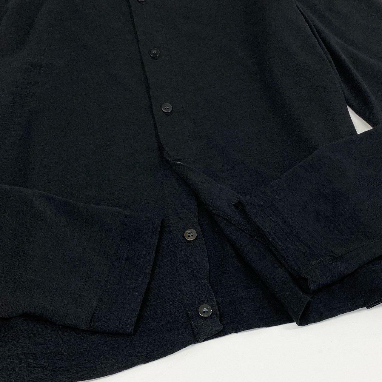 48h15《極美品》tricot COMME des GARCONS トリコ コムデギャルソン カーディガン ウール 薄手カーディガン ブラック レディース 日本製 AD2001k02i