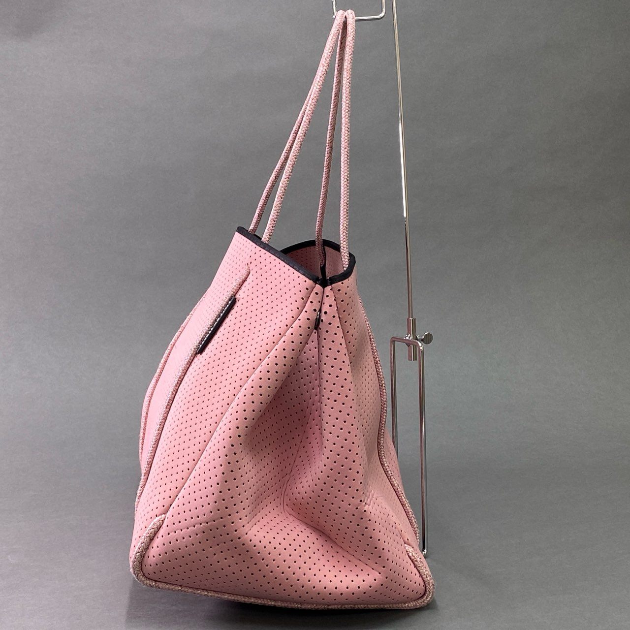 Fc6 《美品》 STATE OF ESDAPE ステイトオブエスケープ ポーチ付き トートバッグ ピンクミスト CARRYALL キャリーオール カバン
