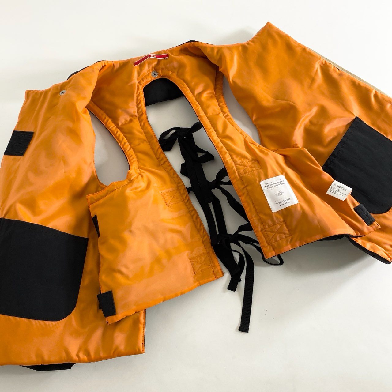 86h29 Leh レー Quilting Rescue Vest レスキューベスト マルチポケット LEH-774 M(FREE) ブラック