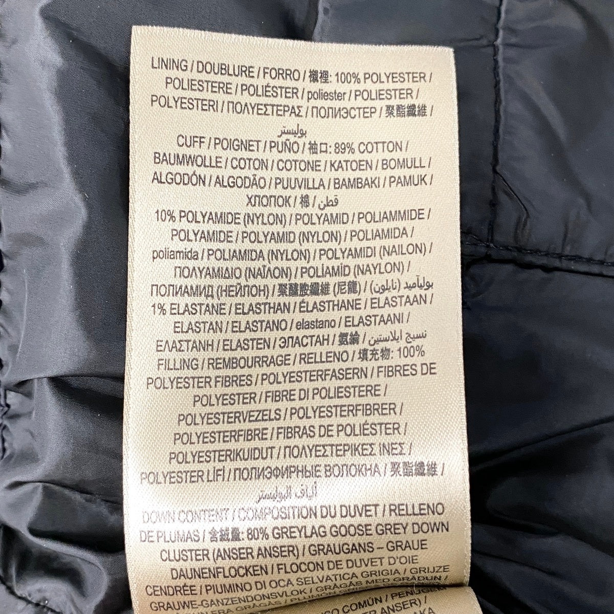 59f18 BURBERRY バーバリー ファー付 フーデッド ダウンコート 4059148 サイズ48 ブラック Down Coatt18r