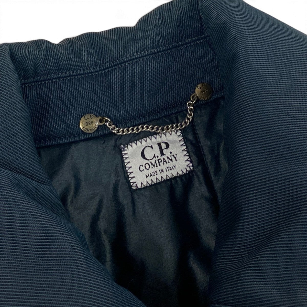 53j6 C.P.COMPANY シーピーカンパニー アーカイブ 96AW ジャケットコート ミリタリージャケット アウター 48サイズ ネイビー メンズ 男性用u02t