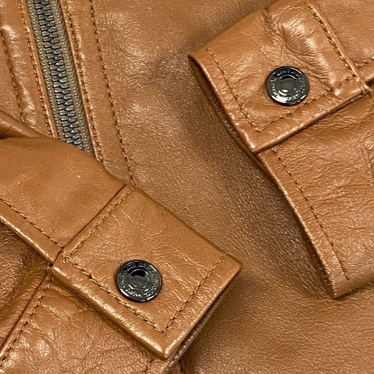 37f24 MEN’S BIGI メンズビギ レザージャケット シングルレザー 革ジャン 羊革 ラムレザー メンズ アウター MO143LJM01 02 ブラウン
