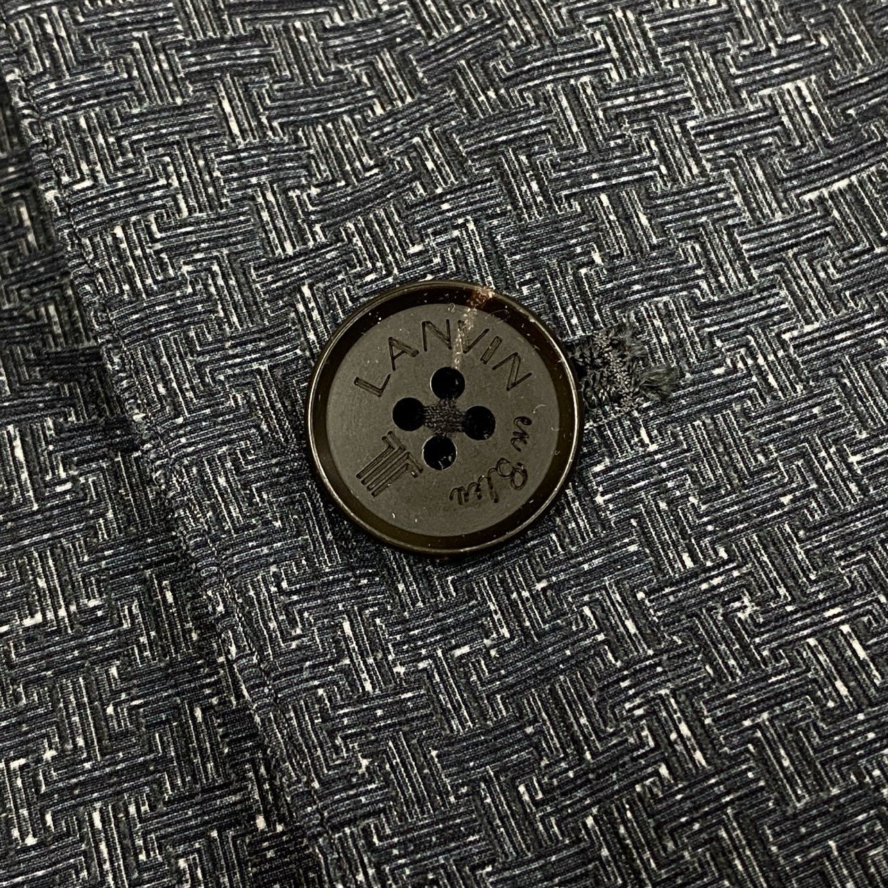 79g24 LANVIN en Bleu ランバンオンブルー セットアップスーツ ジャケット パンツ LB-6M-51711 50 ブルー メンズ_