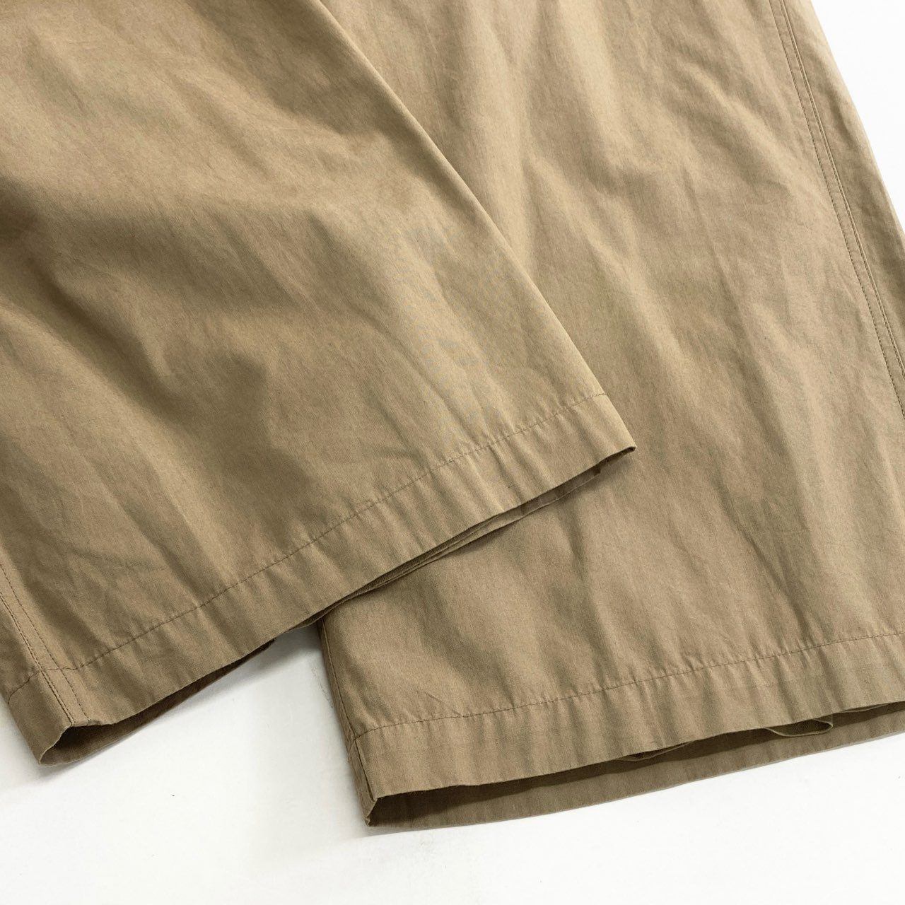 37c23 《未使用》 定価¥19,800 SEEALL シーオール MINER PANTS マイナーパンツ 46 ベージュ タグ付き SAU23 PT382