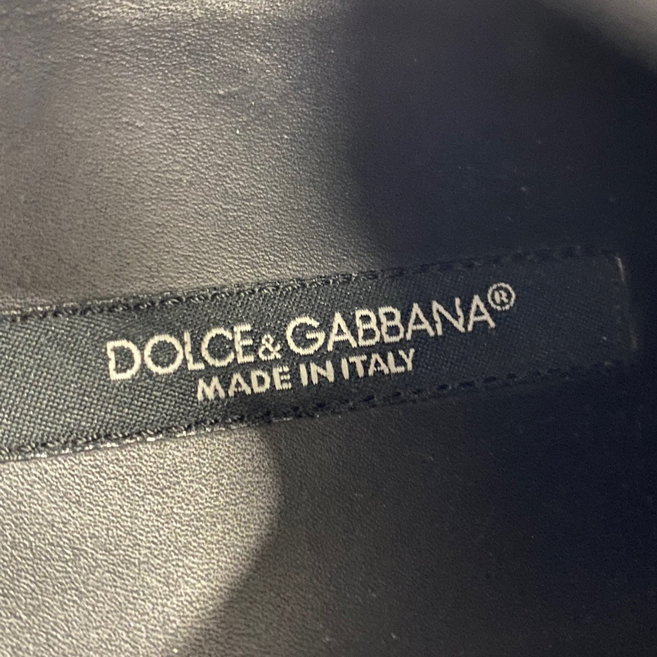 3L21 DOLCE&GABBANA ドルチェアンドガッバーナ レーススニーカー 35 ブラック シューズ D&G ドルガバ