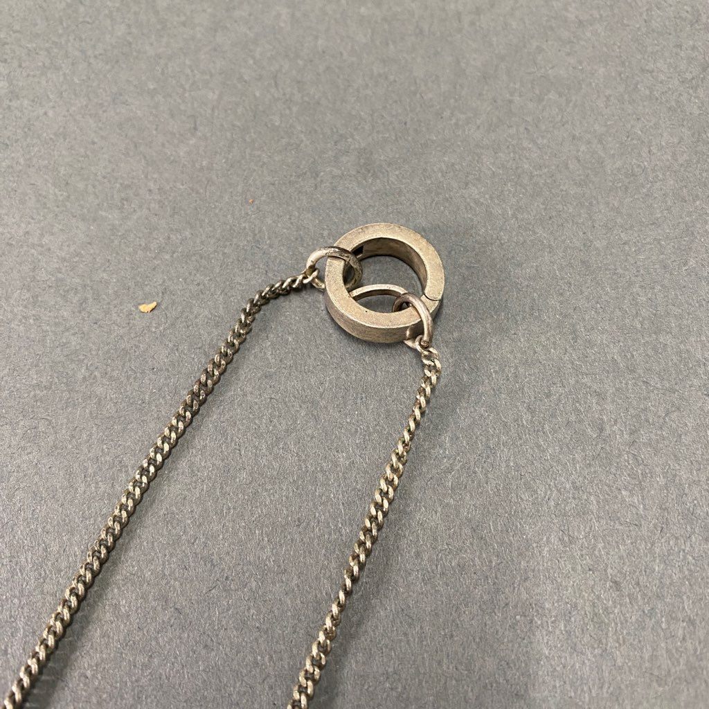 b8 Maison Martin Margiela メゾンマルタンマルジェラ キーネックレス チャーム トップ 鍵 KEY シルバー アクセサリー